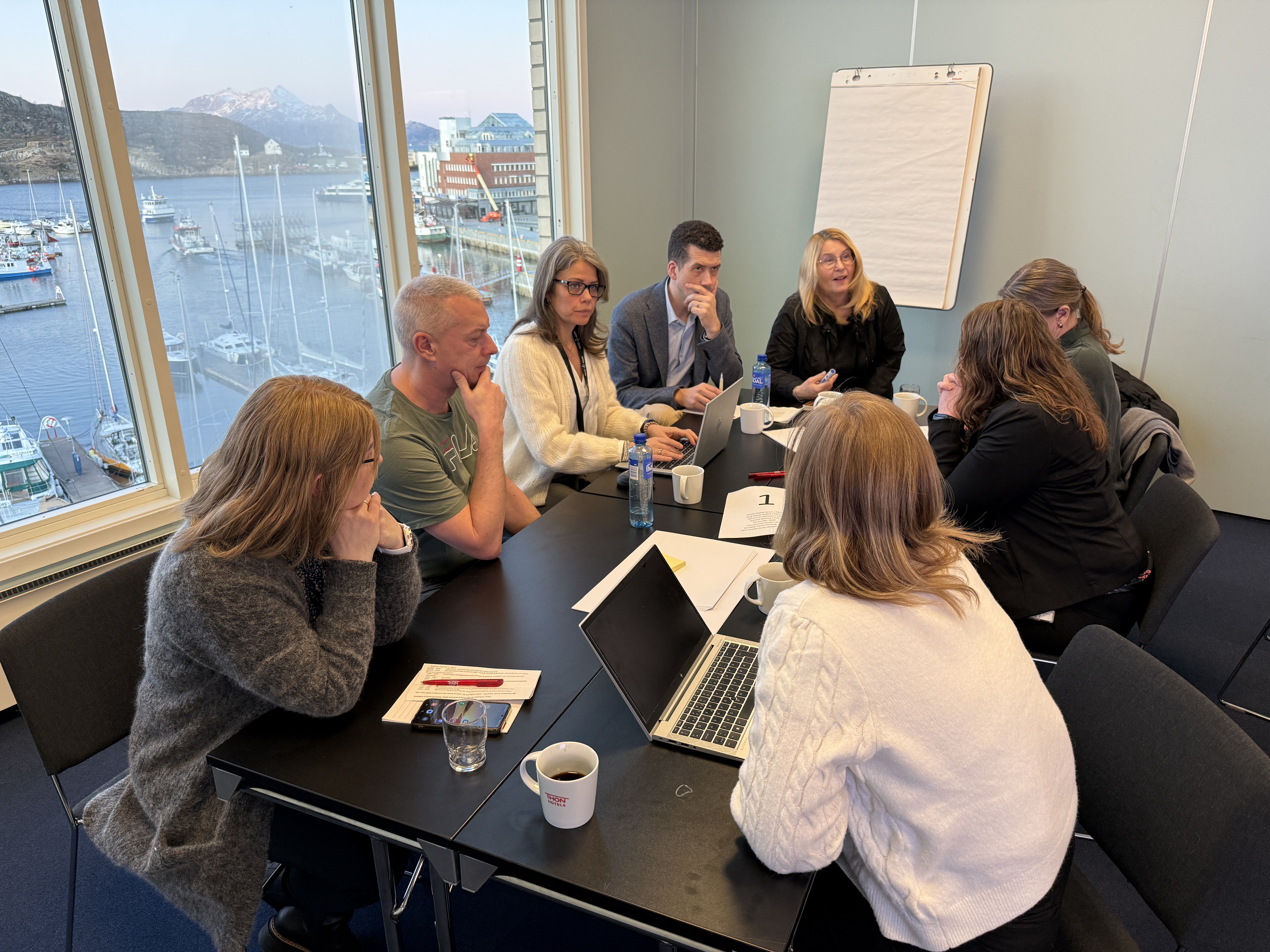 Gruppearbeid på workshop