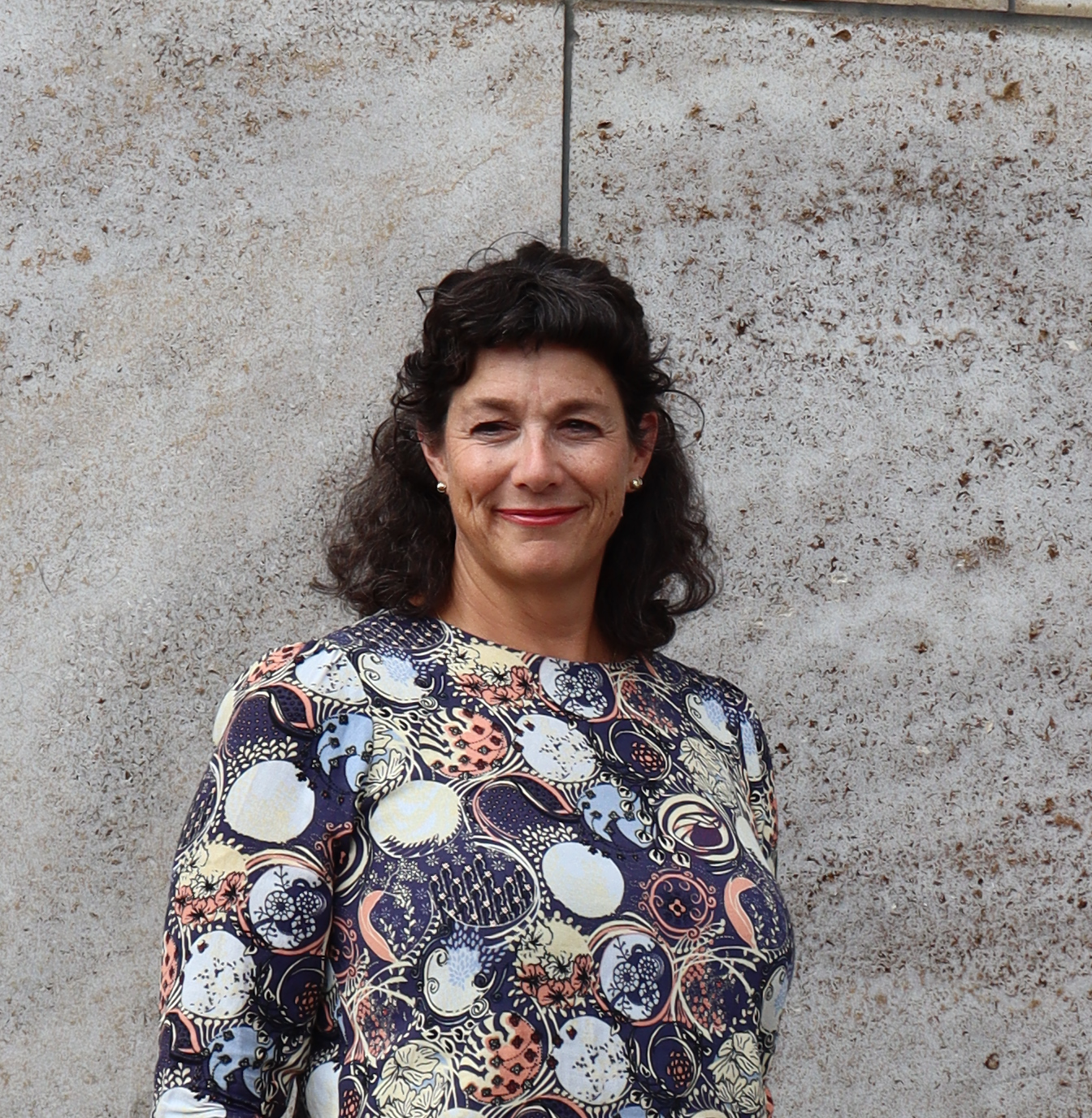 A person smiling for the camera