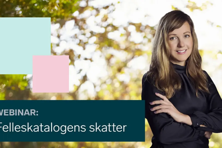 En kvinne med armene i kors