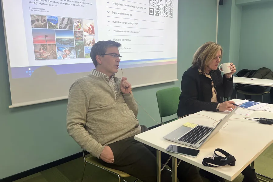 Finnsson på høringskonferanse i Tromsø