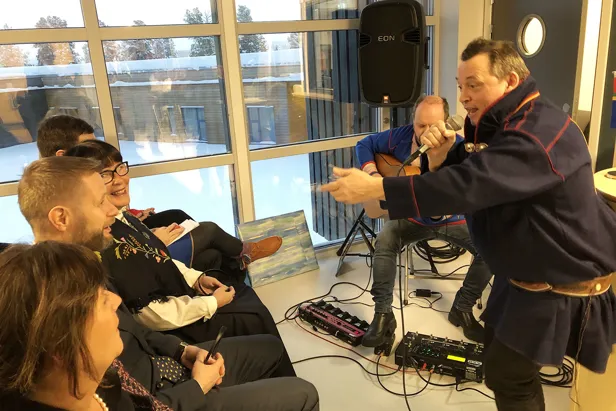 Åpning Sámi klinihkka