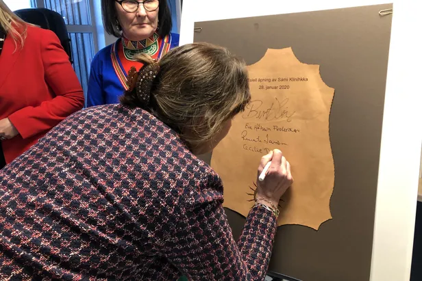 Åpning Sámi klinihkka