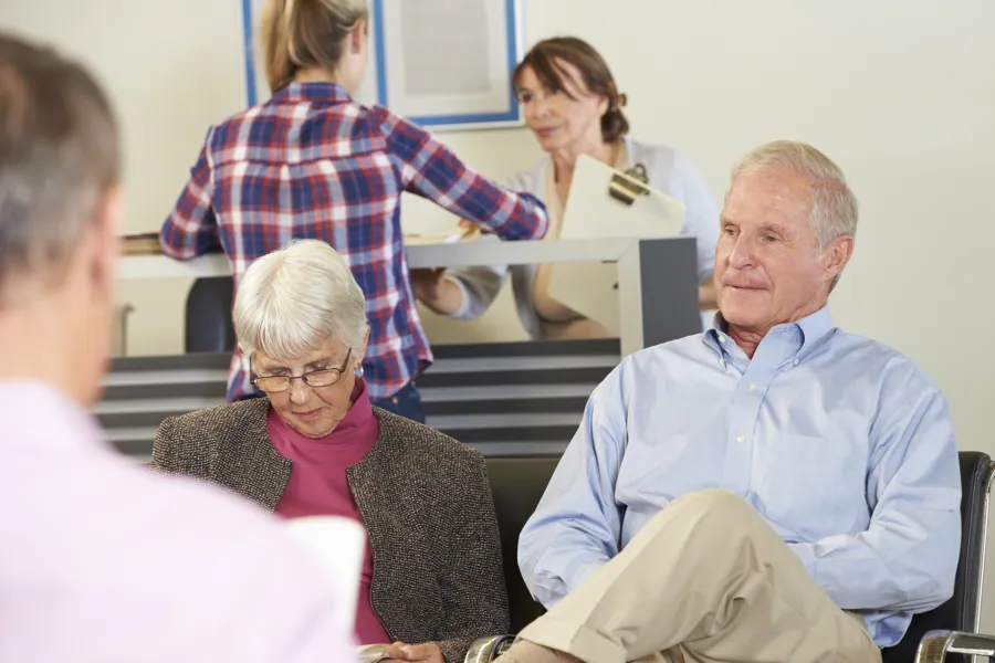 Pasienter på venterom