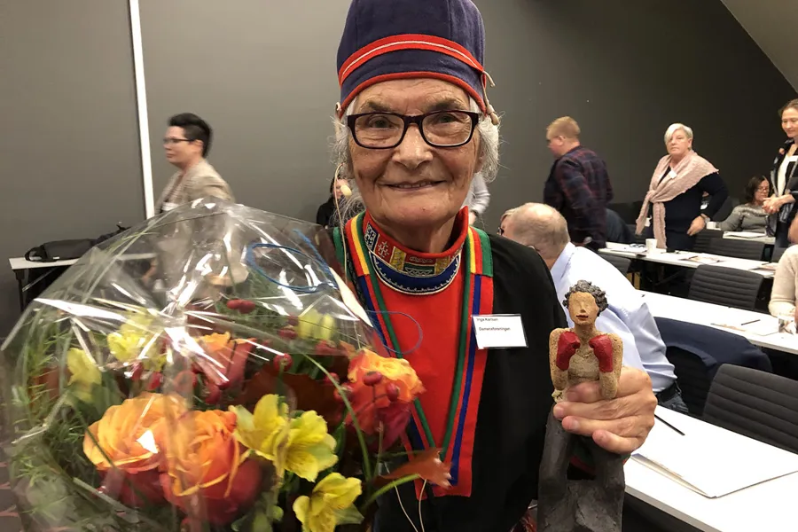 Inga Karlsen med Brukerprisen 2019