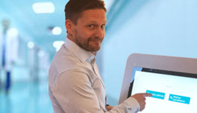Skule Stormdalshei - prosjektleder Selvinnsjekk og betaling ved Helgelandssykehuset