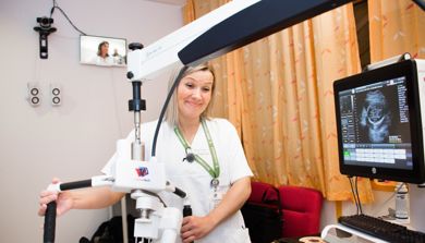 Digitalt mediearkiv + assistert robotultralyd = SANT