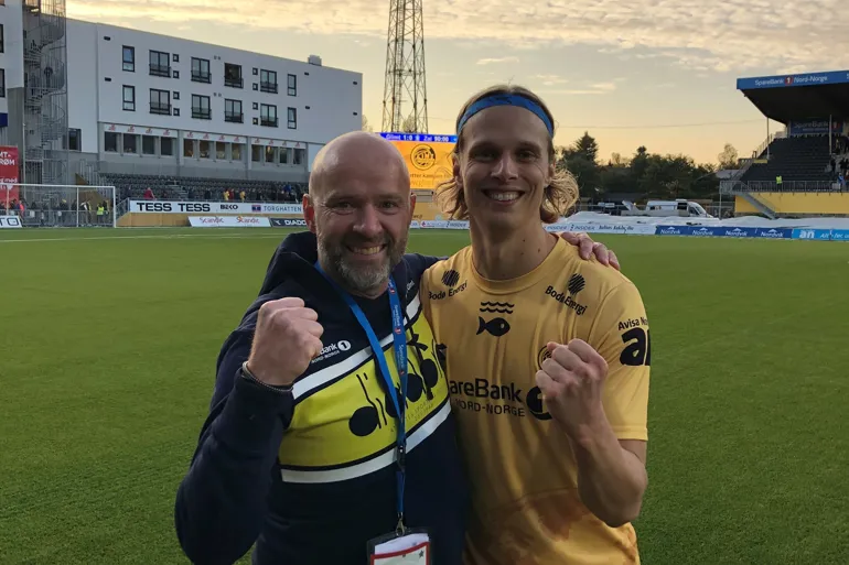 Bjørn Mannsverk og Ulrik Saltnes