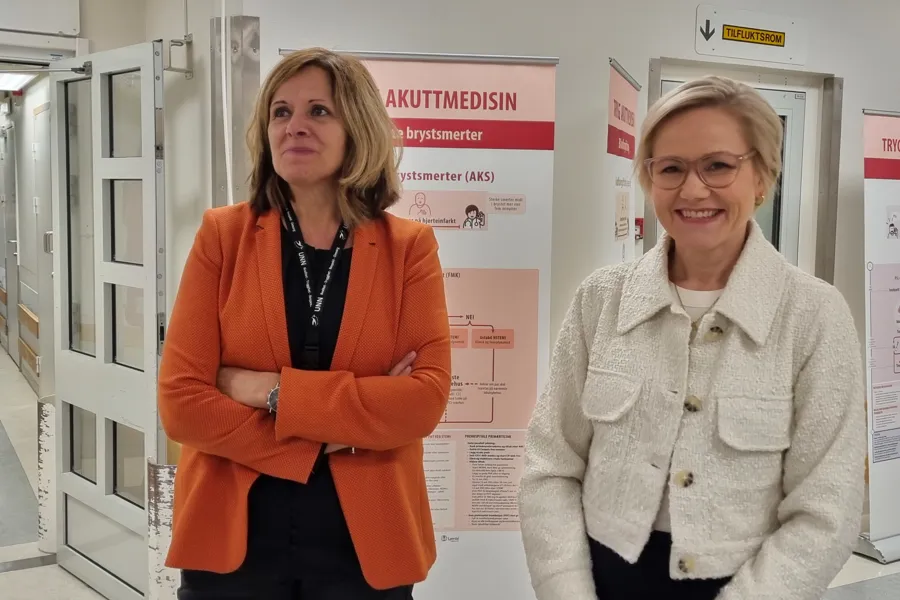 Marit Lind og Ingvild Kjerkol