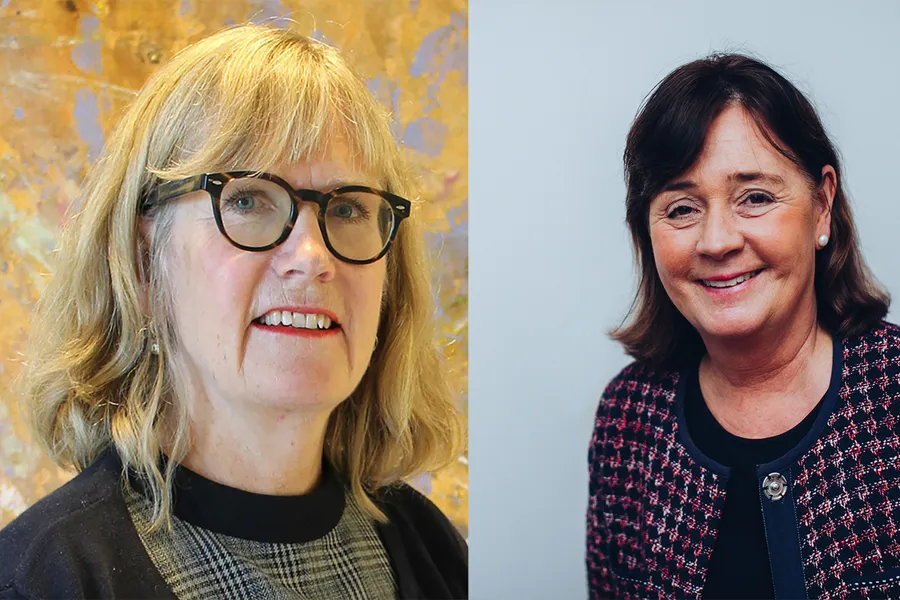 Anita Schumacher og Cecilie Daae