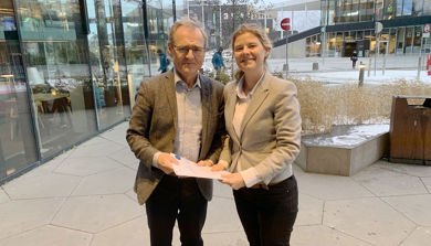 Lars Vorland og Liz Tandberg