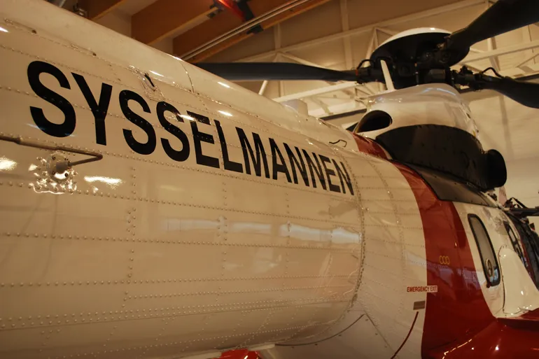 Sysselmannens helikopter