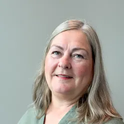 A person with long hair