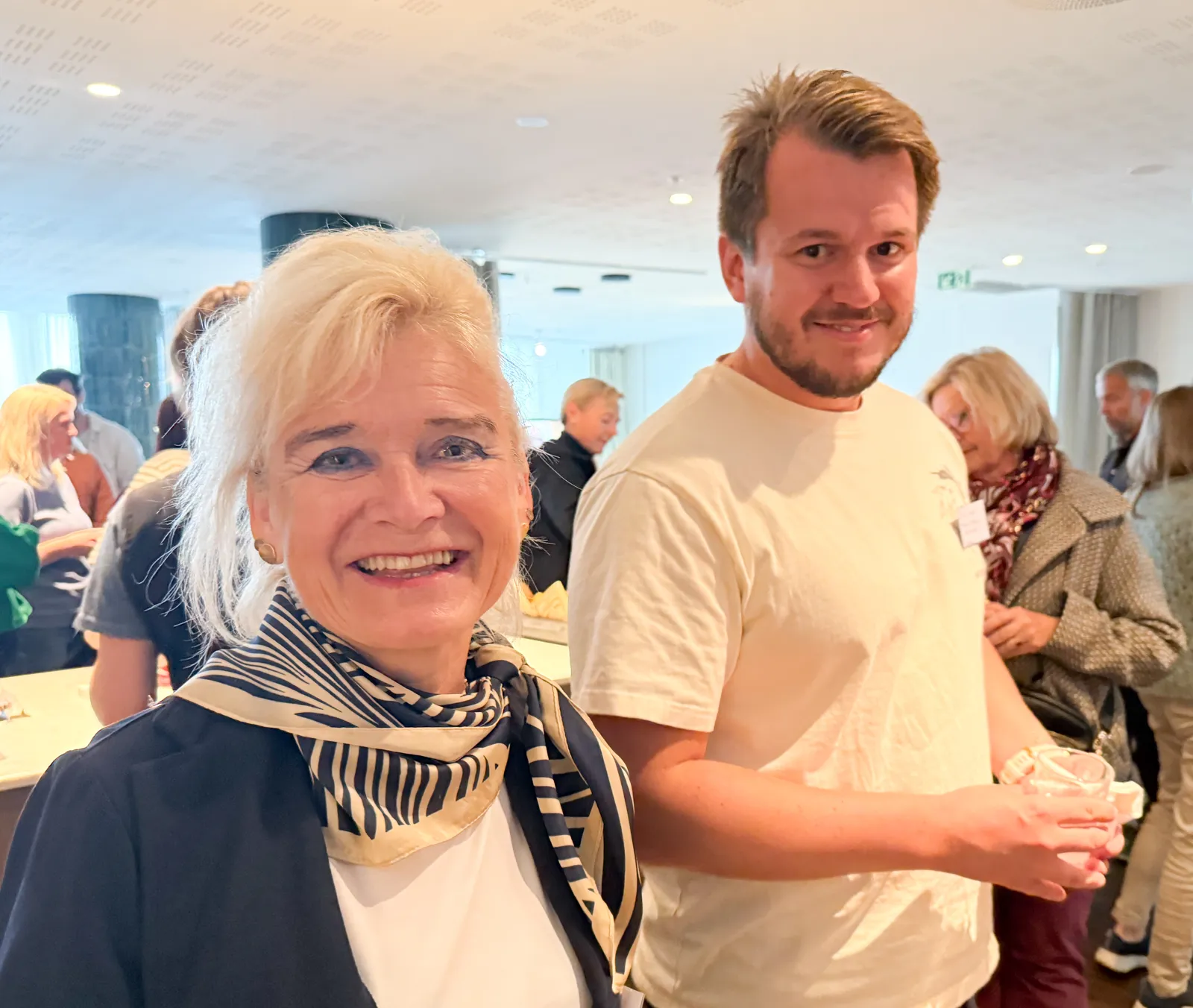 En kvinne og en mann