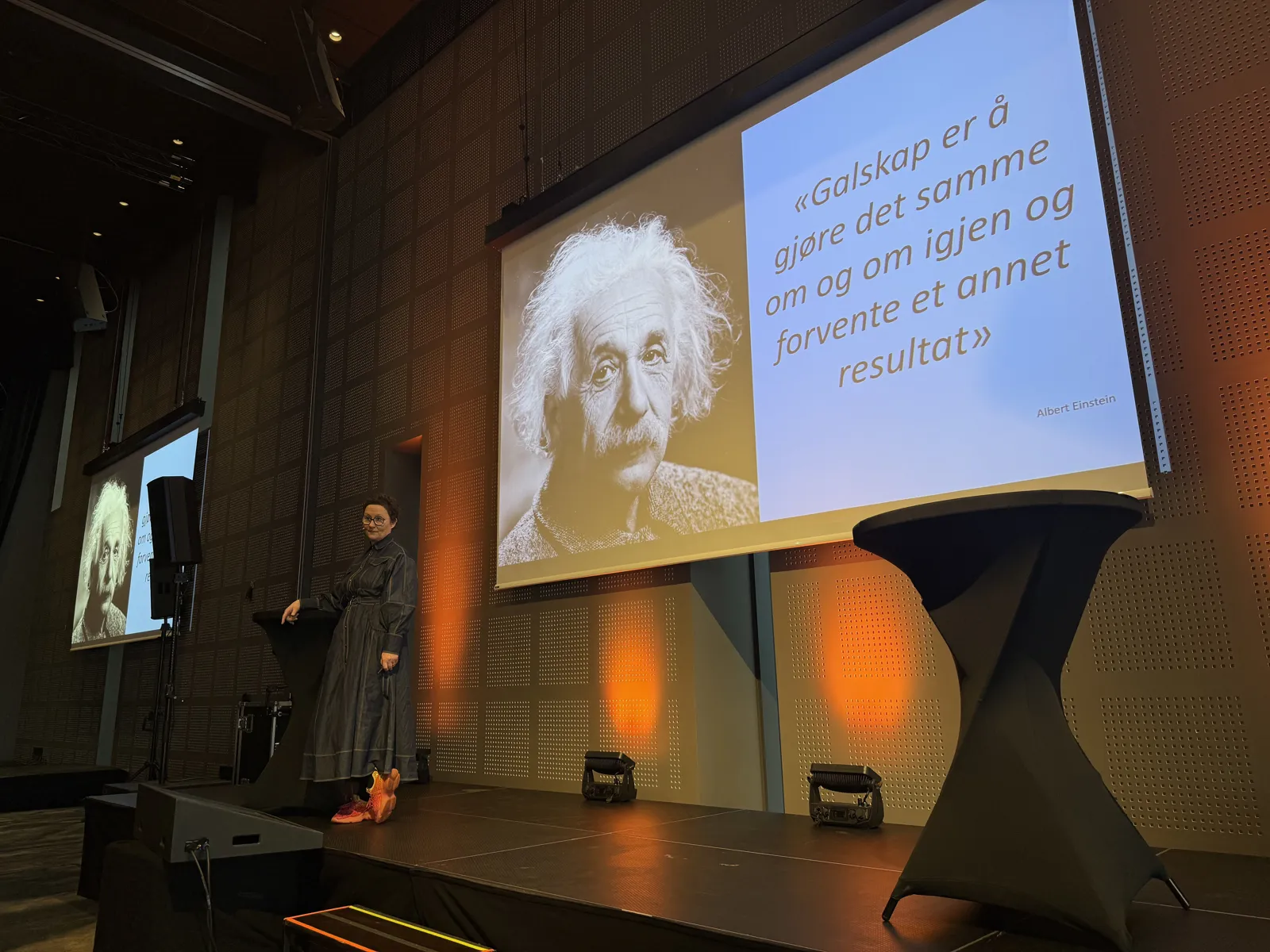 Kristin Røymo holder foredrag