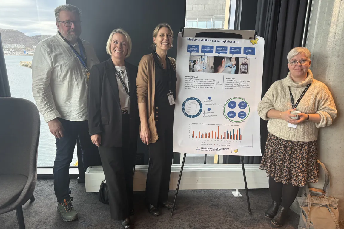 Posterpresentasjon fra Nordlandssykehuset