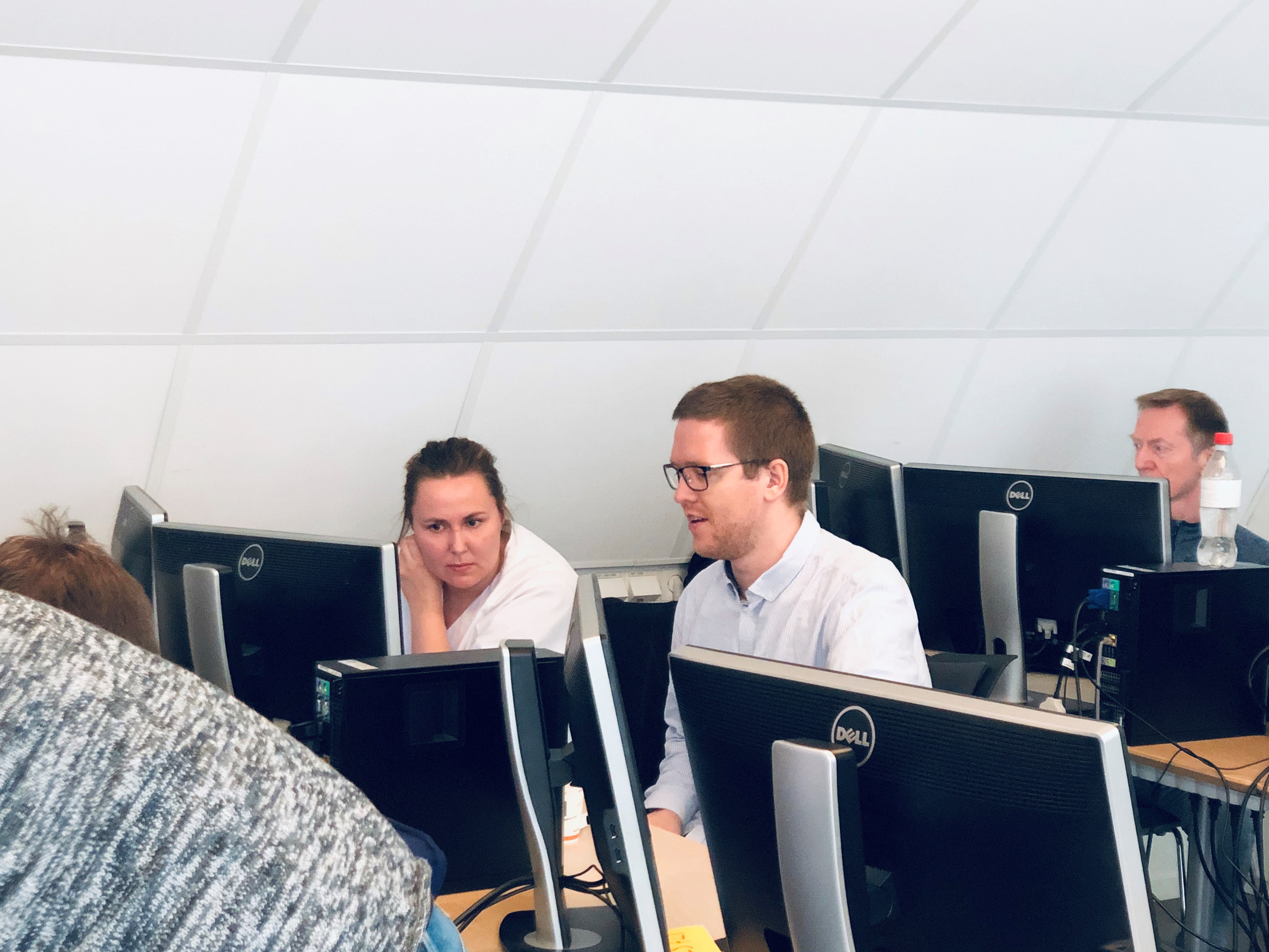 TESTING: Silje Pedersen og Markus Grimsøen